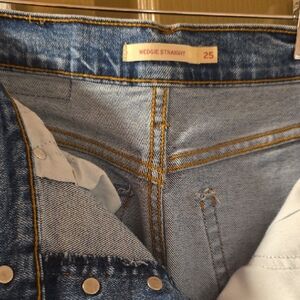 Levi's Classic Blue Straight Leg Jeans